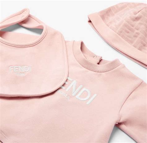 tutina neonato fendi|Fendi baby girl coverall.